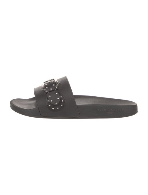 Givenchy Rubber Studded Accents Slides