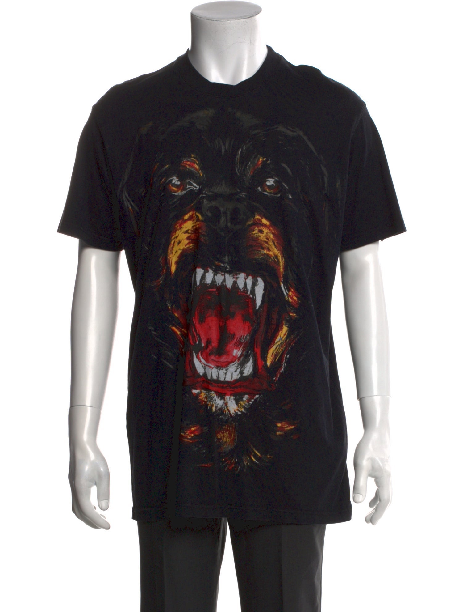 Givenchy Graphic Print Crew Neck T-Shirt