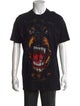Givenchy Graphic Print Crew Neck T-Shirt