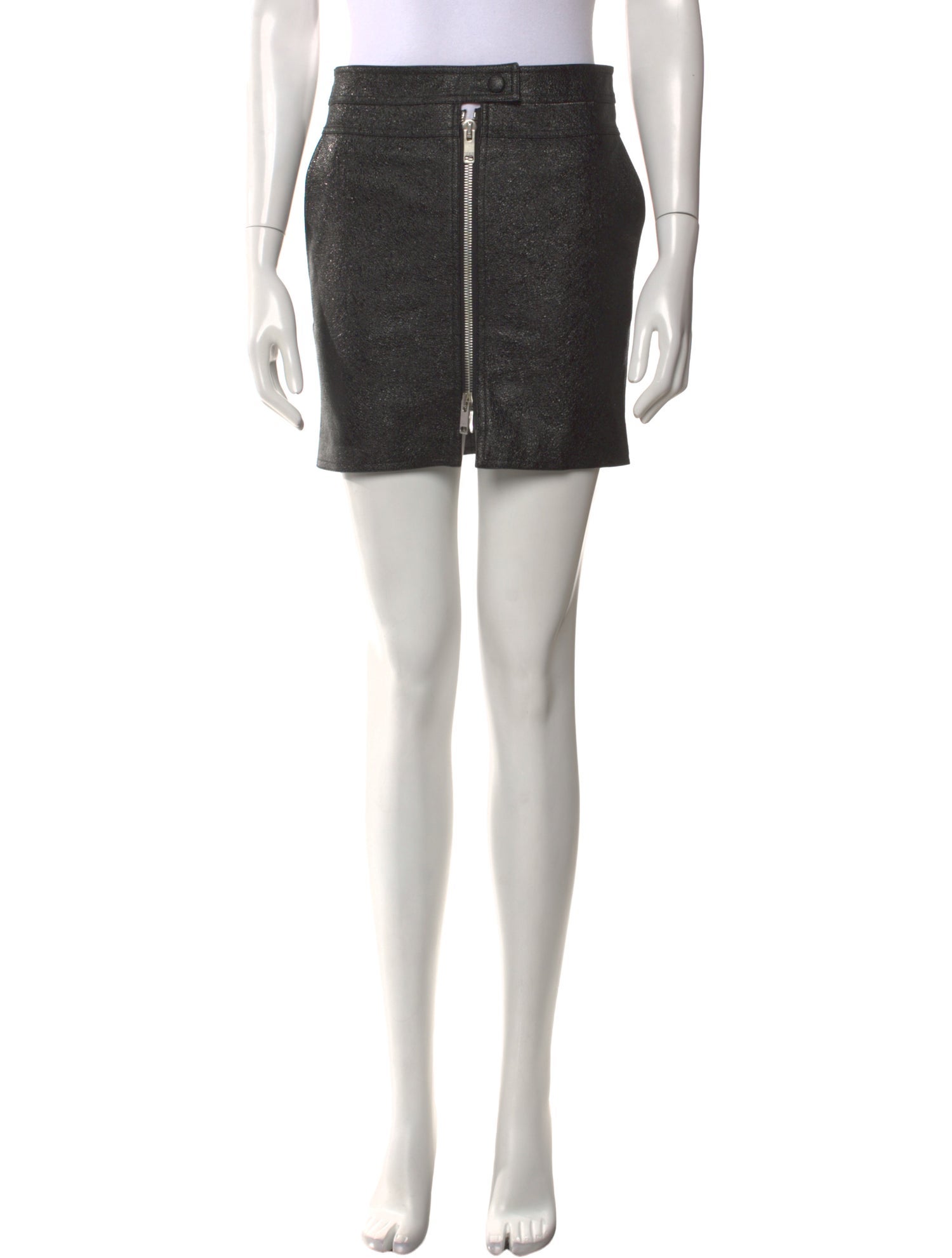 Givenchy Leather Mini Skirt