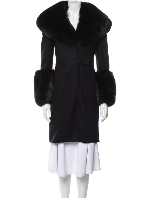 Givenchy Wool Fur Coat