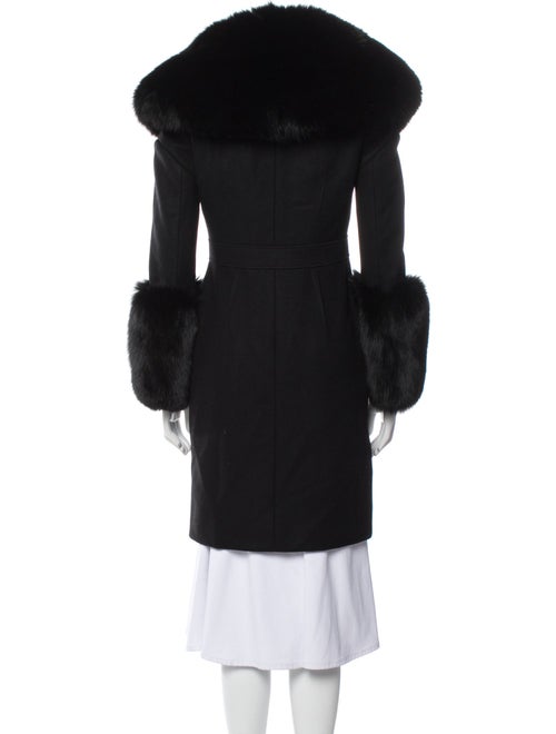 Givenchy Wool Fur Coat