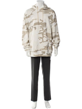 Givenchy Printed V-Neck Hoodie