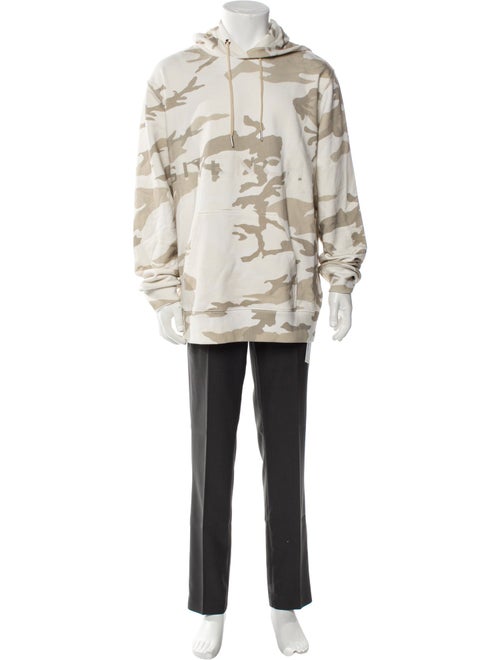 Givenchy Printed V-Neck Hoodie