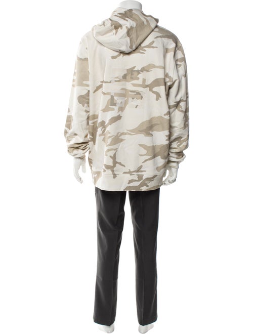 Givenchy Printed V-Neck Hoodie