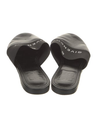 Givenchy Leather Printed Mules