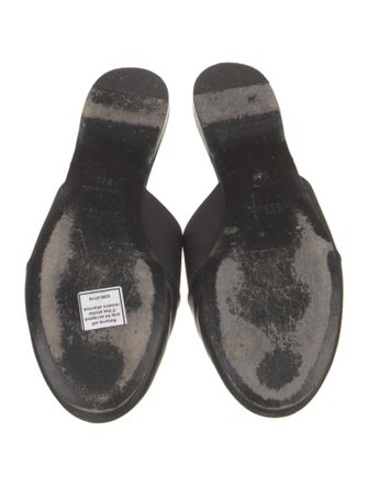 Givenchy Leather Printed Mules