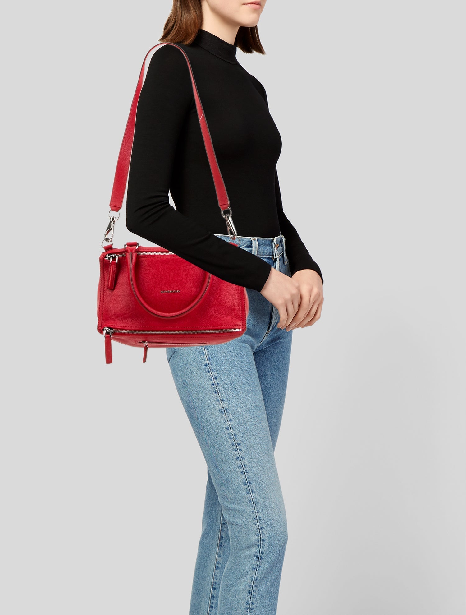 Givenchy Leather Top Handle Bag