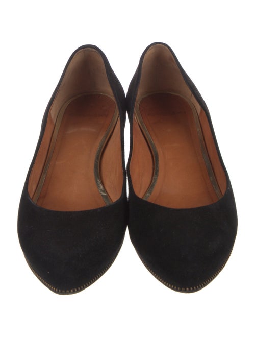Givenchy Suede Studded Accents Flats