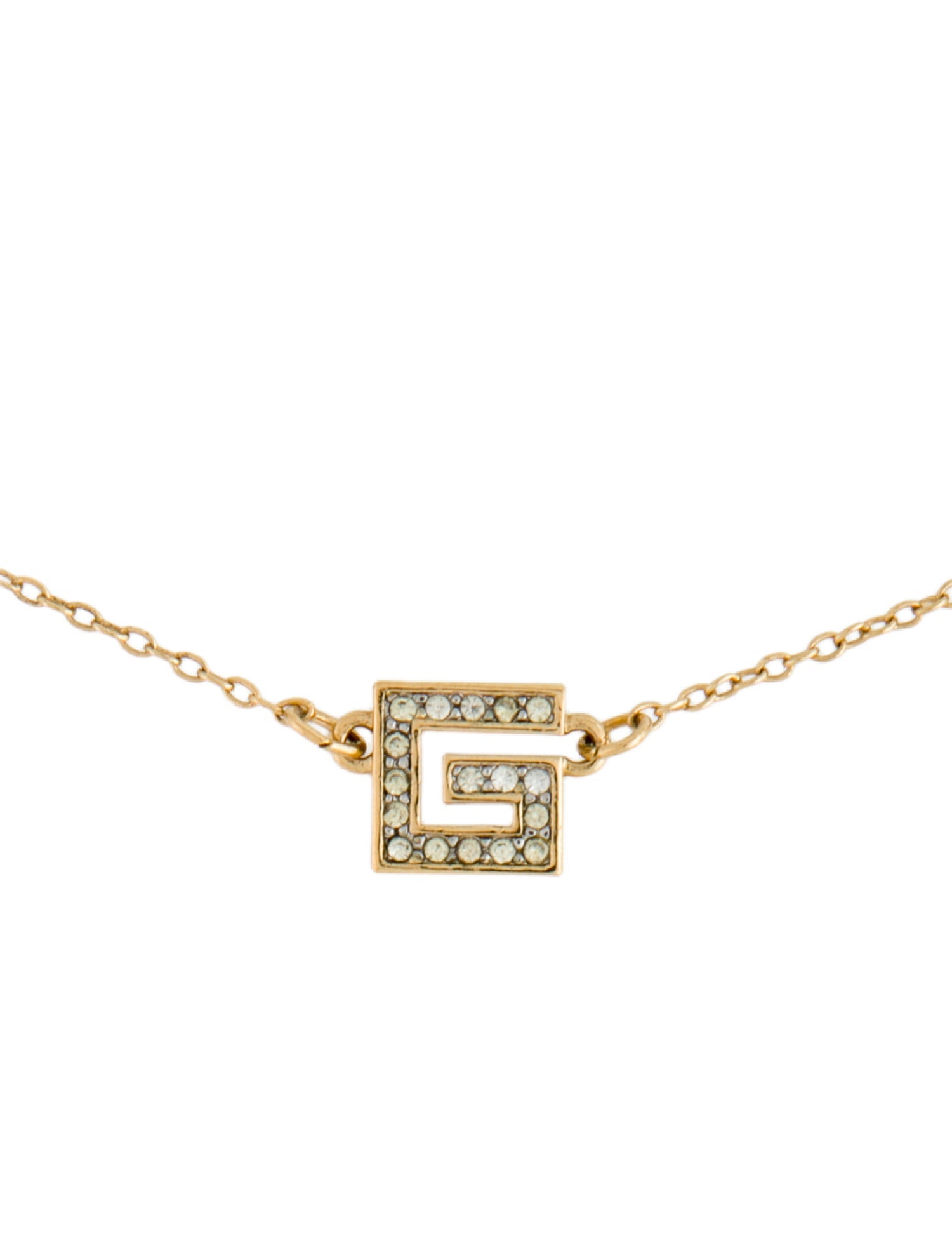 Givenchy Vintage Crystal Choker Necklace