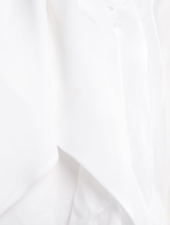 Givenchy Tie Neck Long Sleeve Top