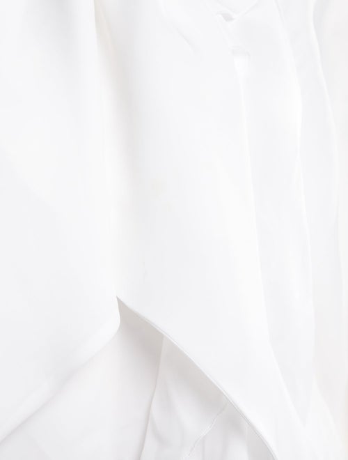 Givenchy Tie Neck Long Sleeve Top