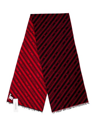 Givenchy Wool Printed Scarf