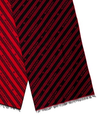 Givenchy Wool Printed Scarf