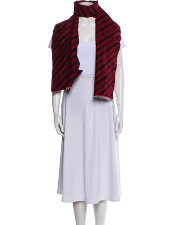 Givenchy Wool Printed Scarf