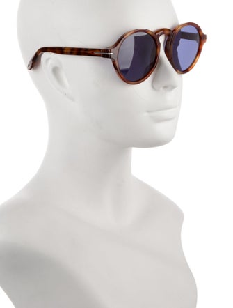 Givenchy Round Mirrored Sunglasses
