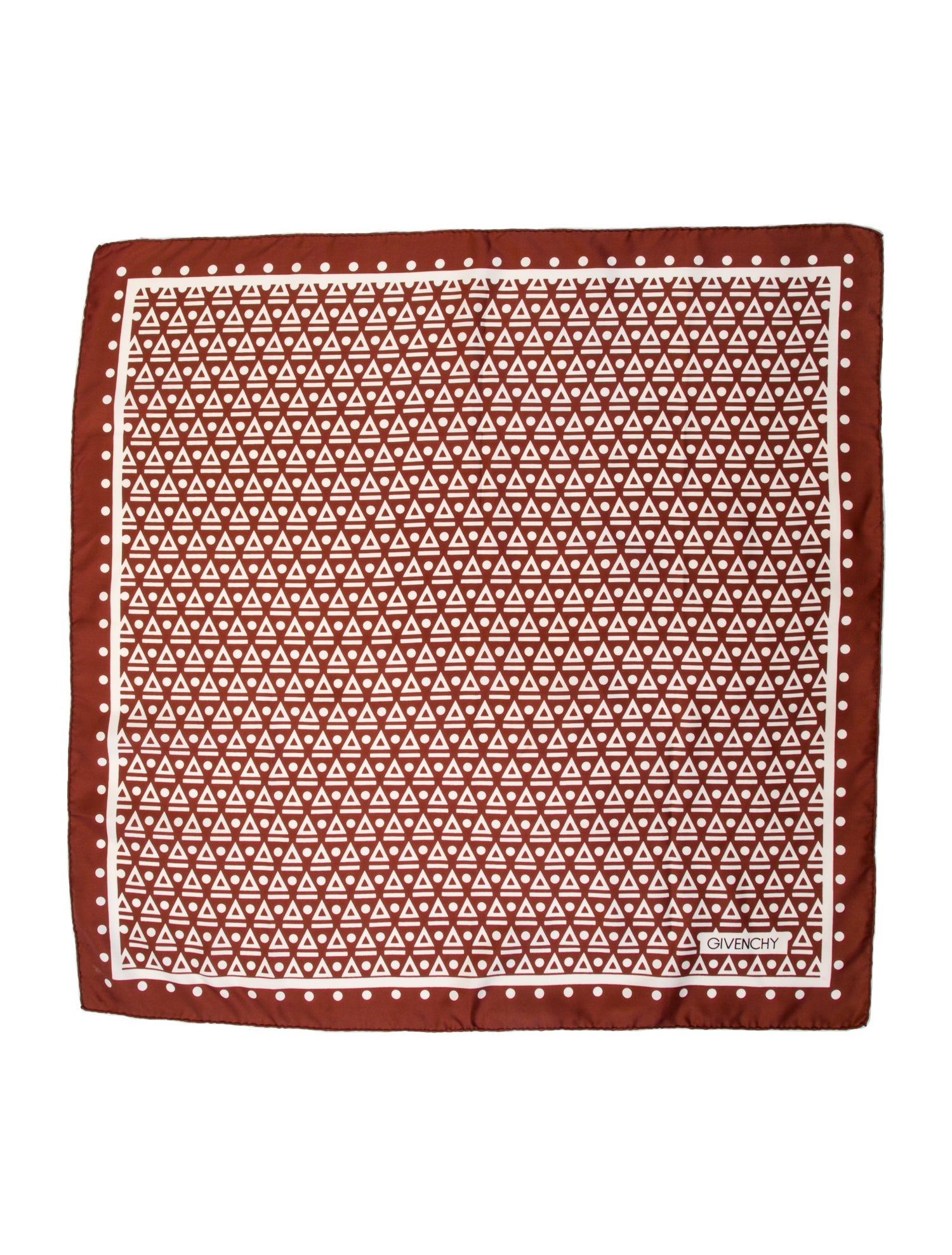 Givenchy Silk Printed Scarf