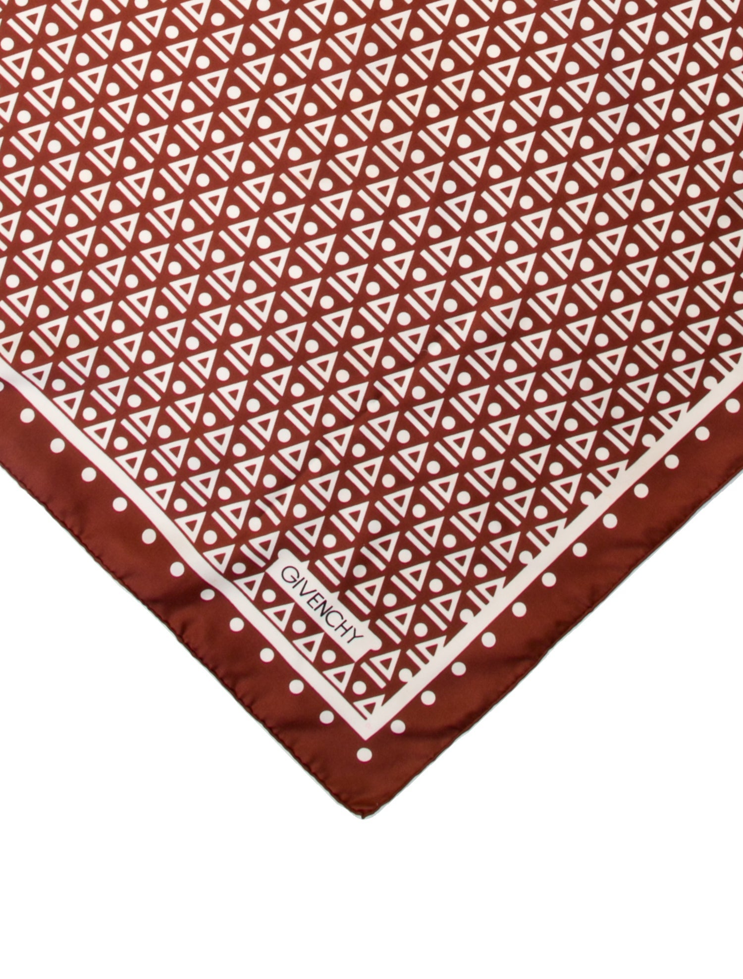 Givenchy Silk Printed Scarf