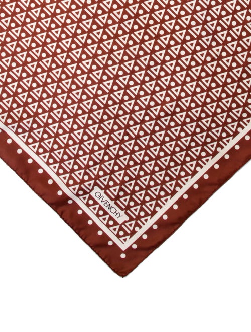 Givenchy Silk Printed Scarf