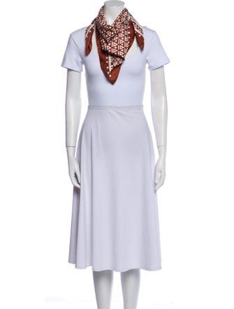 Givenchy Silk Printed Scarf