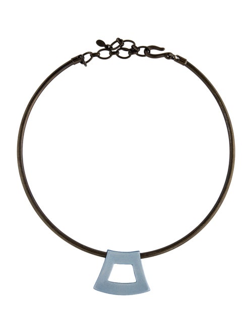 Givenchy Resin Pendant Necklace