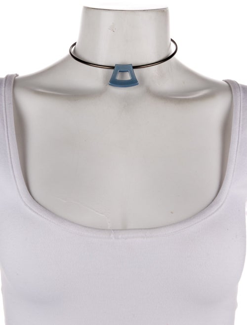 Givenchy Resin Pendant Necklace