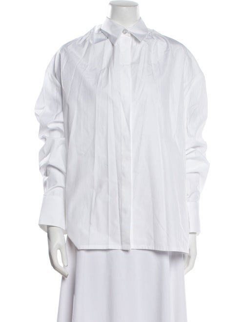 Givenchy Long Sleeve Button-Up Top