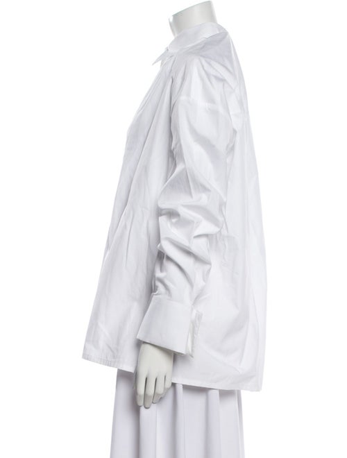Givenchy Long Sleeve Button-Up Top