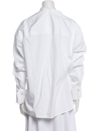 Givenchy Long Sleeve Button-Up Top