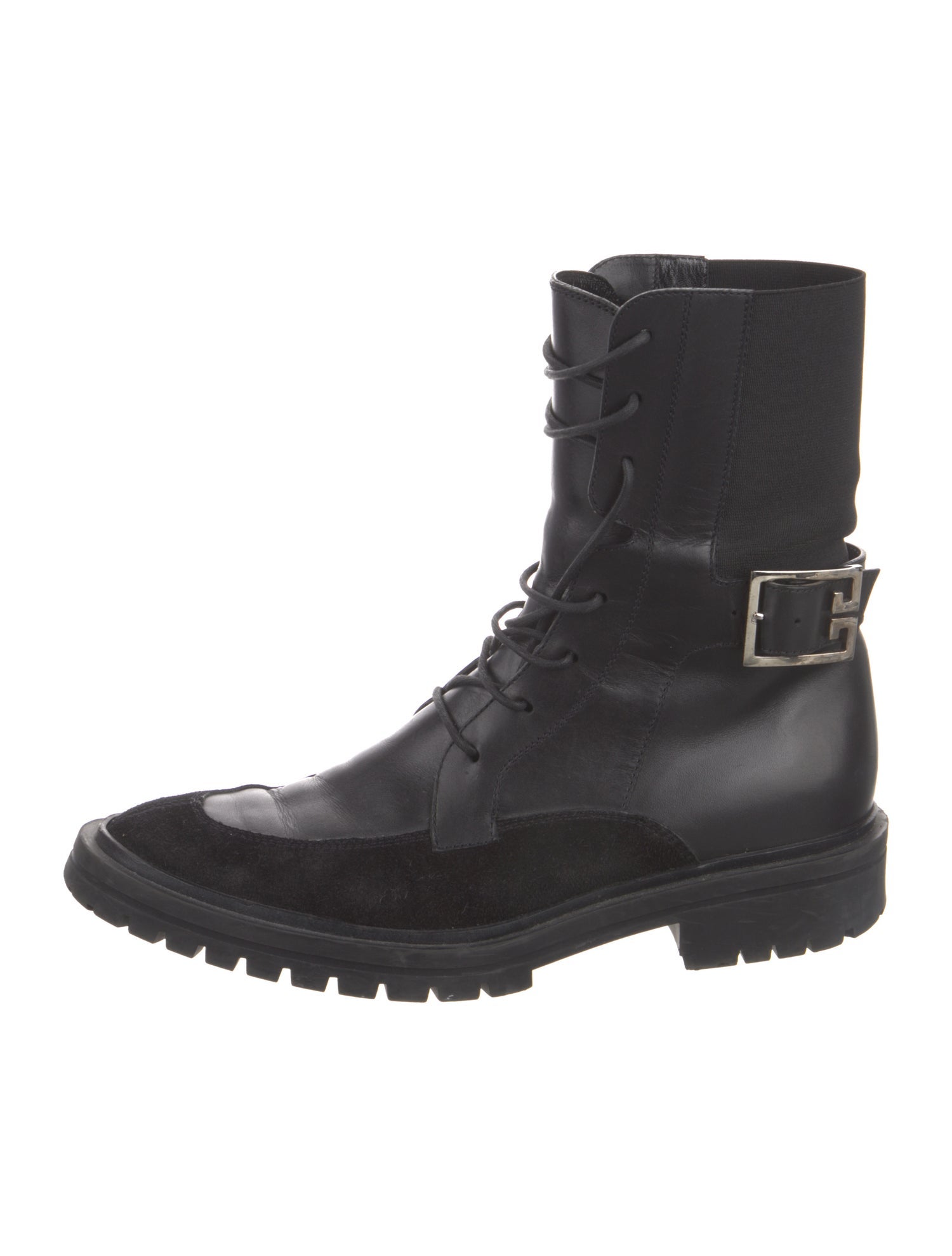Givenchy Leather Combat Boots