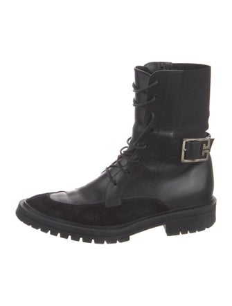 Givenchy Leather Combat Boots