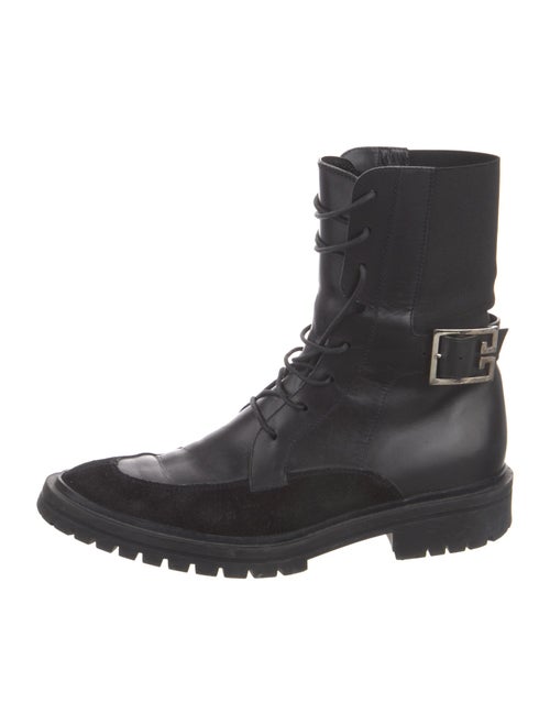 Givenchy Leather Combat Boots