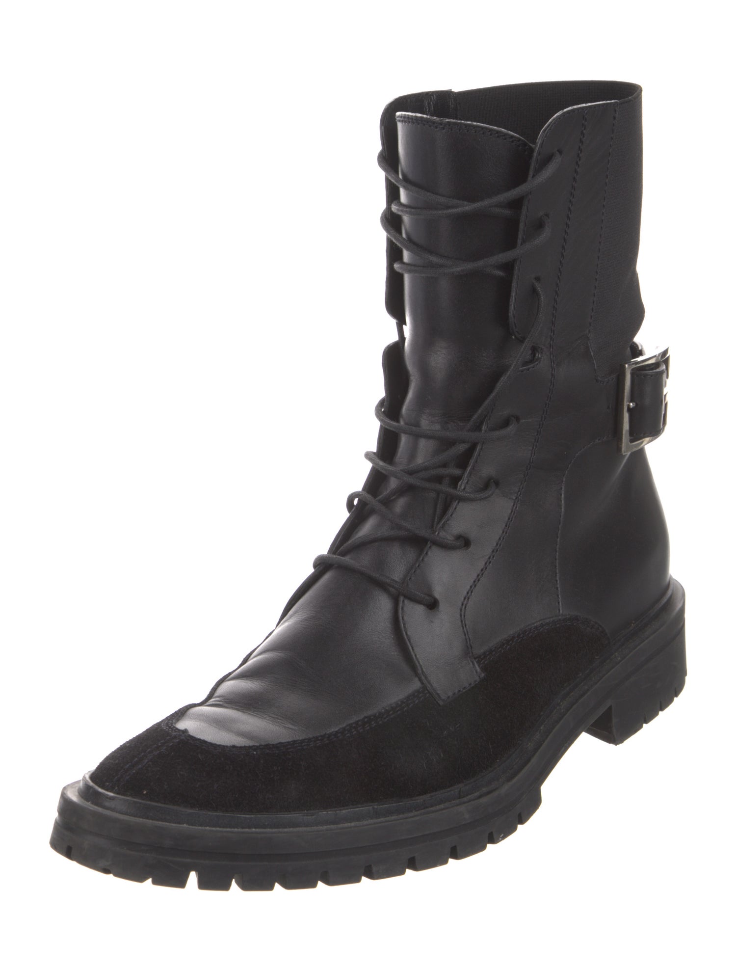 Givenchy Leather Combat Boots