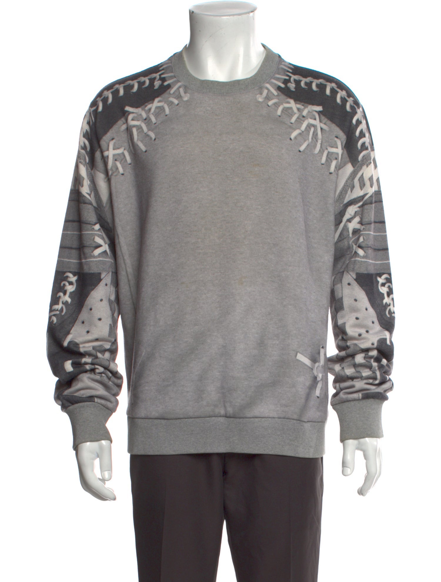 Givenchy Graphic Print Crew Neck Sweatshirt
