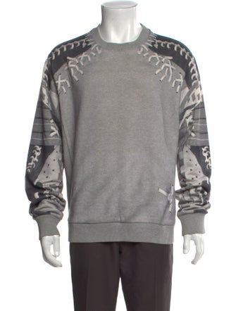 Givenchy Graphic Print Crew Neck Sweatshirt