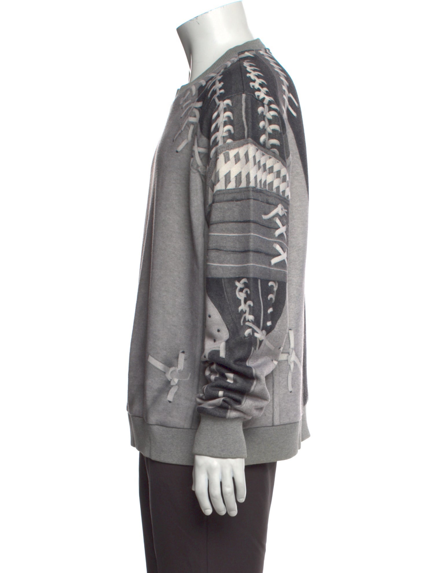 Givenchy Graphic Print Crew Neck Sweatshirt