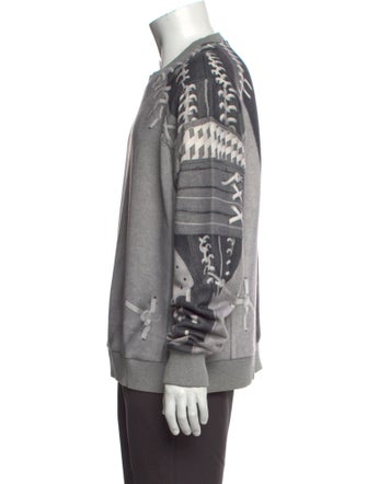 Givenchy Graphic Print Crew Neck Sweatshirt