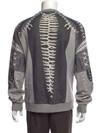 Givenchy Graphic Print Crew Neck Sweatshirt