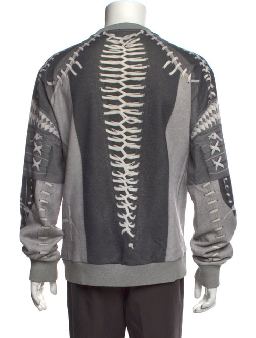 Givenchy Graphic Print Crew Neck Sweatshirt