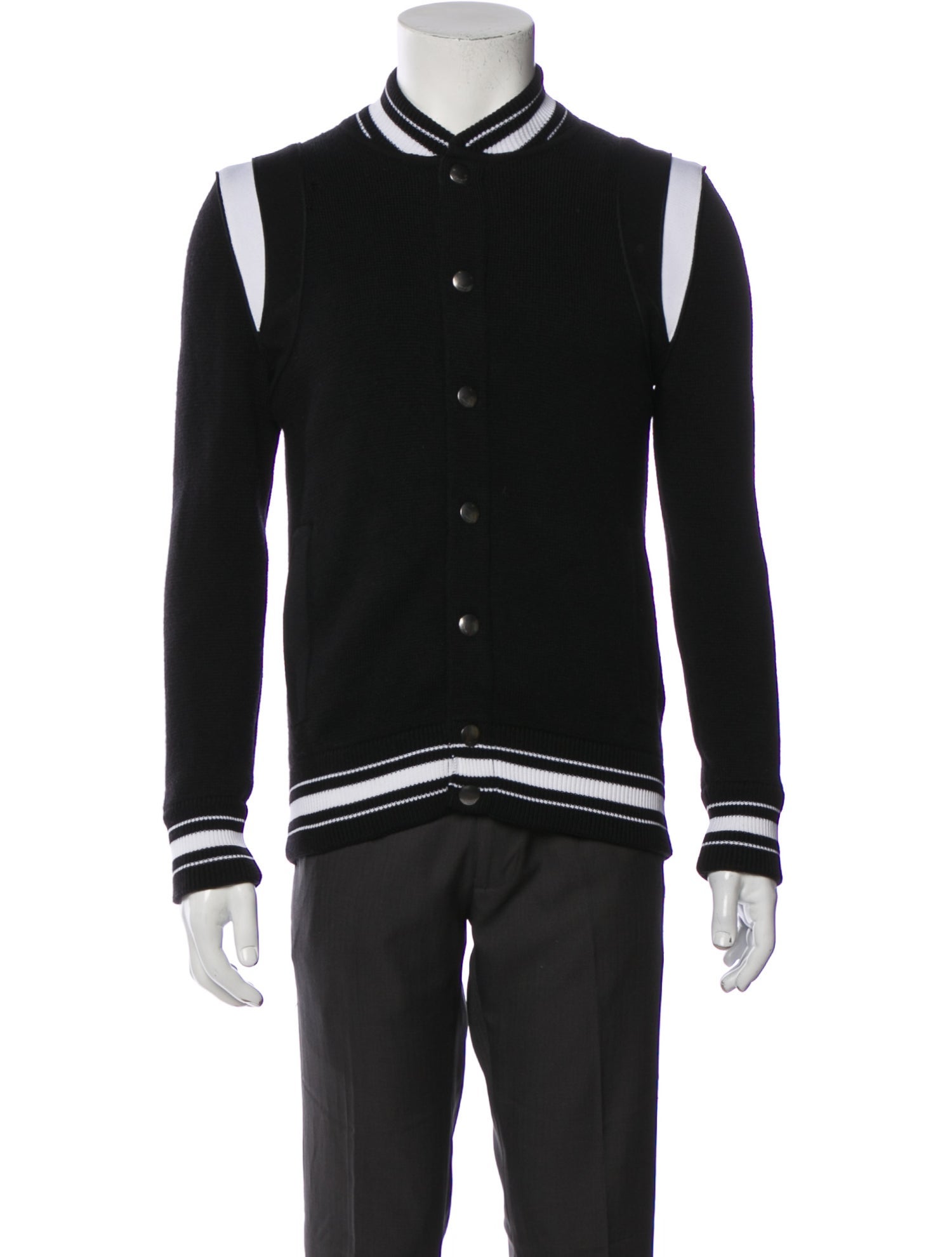 Givenchy Wool Striped Cardigan