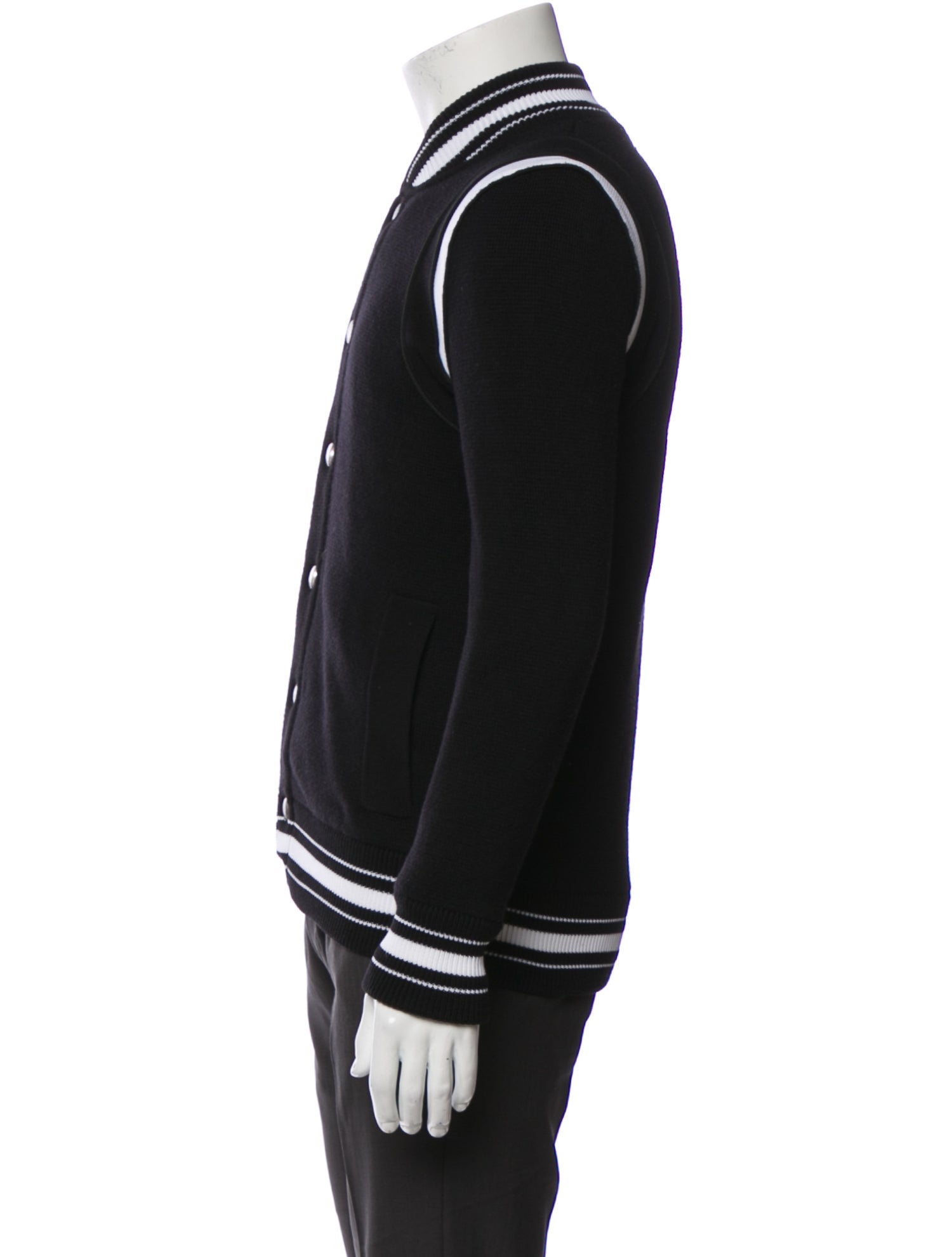 Givenchy Wool Striped Cardigan