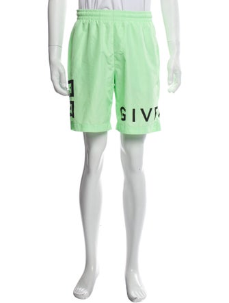 Givenchy Graphic Print Athletic Shorts