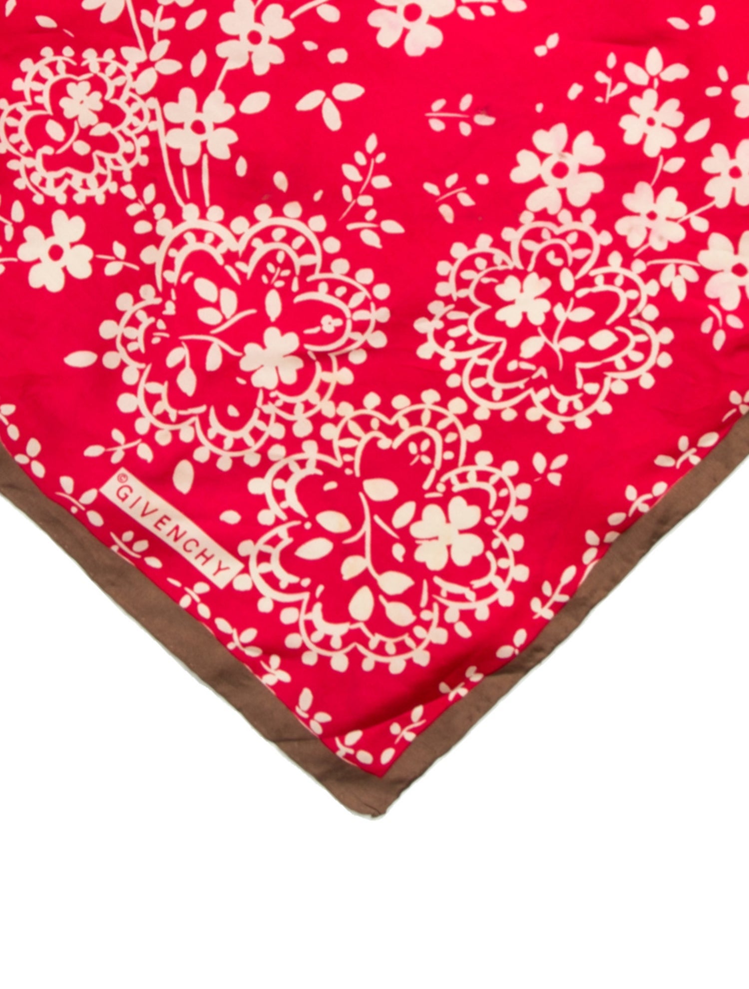 Givenchy Floral Print Scarf