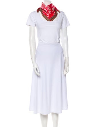 Givenchy Floral Print Scarf