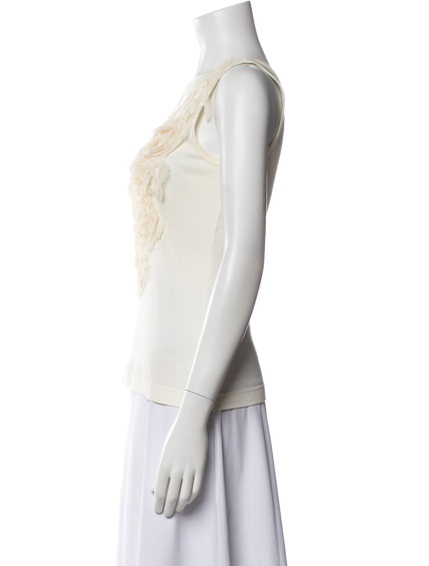 Givenchy Scoop Neck Sleeveless Top