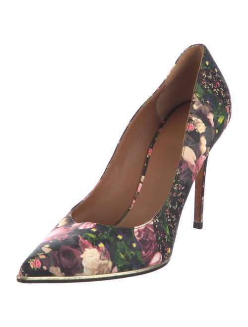 Givenchy Leather Floral Print Pumps