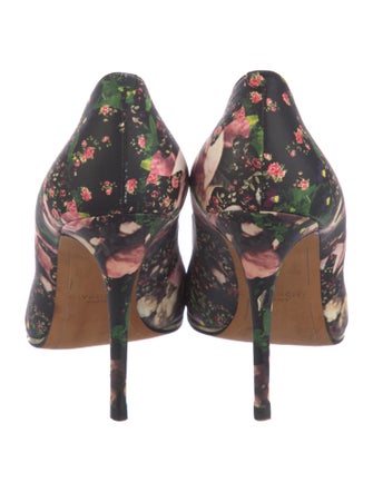 Givenchy Leather Floral Print Pumps