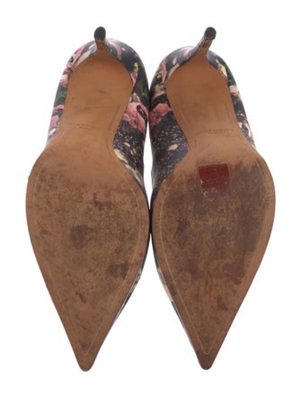 Givenchy Leather Floral Print Pumps