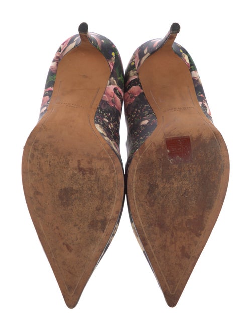 Givenchy Leather Floral Print Pumps