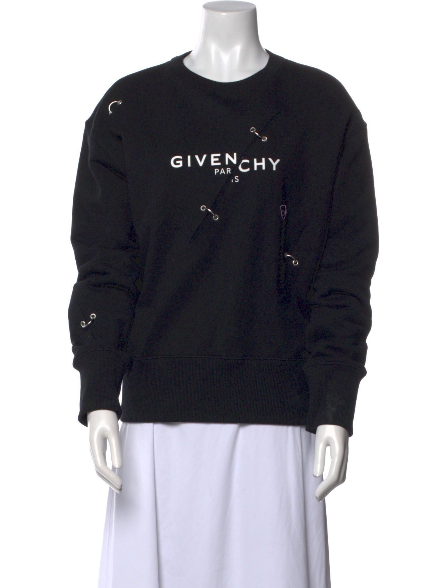 Givenchy Graphic Print Crew Neck Sweatshirt